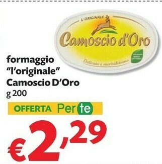 Pam Camoscio d'Oro Formaggio offerta
