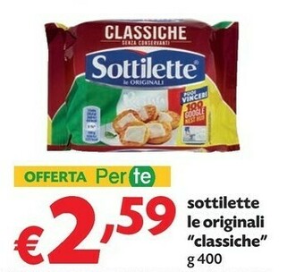 Pam Sottilette offerta