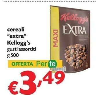 Pam Kelloggs Cereali offerta