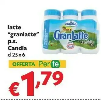 Pam Candia Latte parzialmente scremato offerta