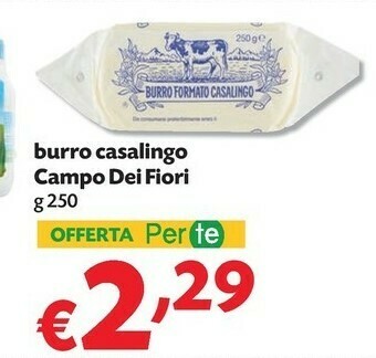Pam Campo dei fiori Burro offerta