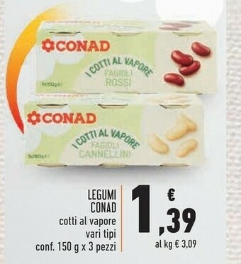Conad Legumi offerta