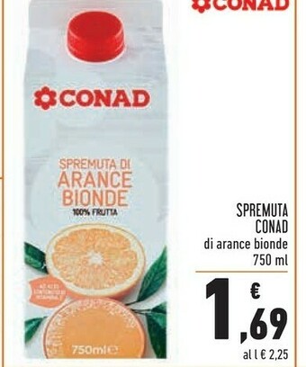 Conad Succhi di frutta offerta