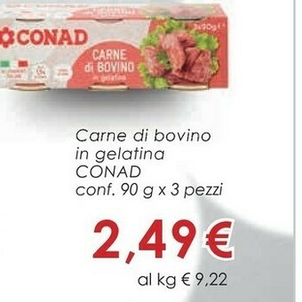 Conad Carne in scatola offerta