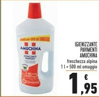 Conad Amuchina Pulizia pavimenti offerta