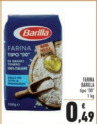 Conad Barilla Farina 00 offerta