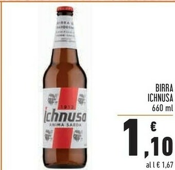 Conad Ichnusa Birra offerta