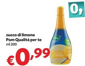 Pam Succo di limone offerta