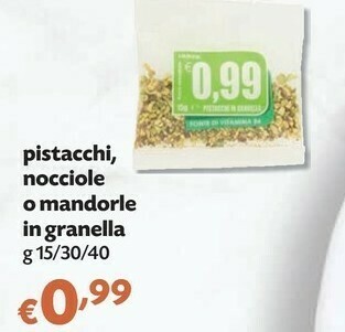 Pam Pistacchi In Granella offerta