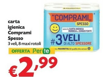 Pam Comprami Carta Igienica offerta