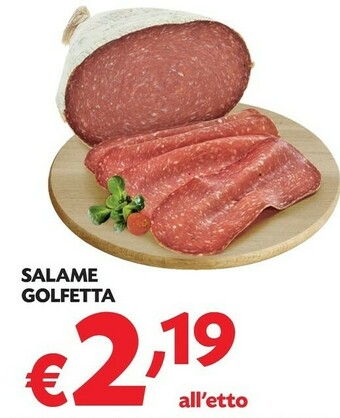 Pam Golfetta Salame offerta