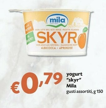 Mila Skyr Bianco Natur 150 G(ml)