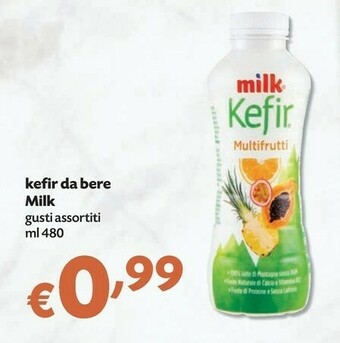 Pam Milk - Kefir Da Bere Multifrutti 480 G(ml) offerta