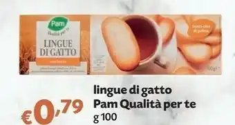 Pam Pam Lingue Di Gatto offerta