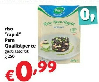 Pam Rapid Riso offerta