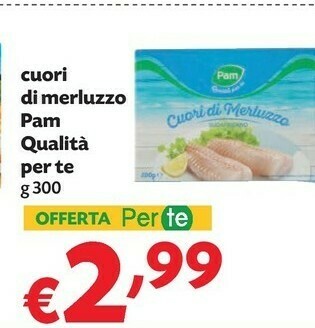Pam Merluzzo offerta