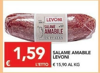 TuoDi Levoni Levoni Salame Amabile offerta
