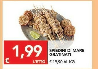 TuoDi Spiedini Di Mare Gratinati offerta
