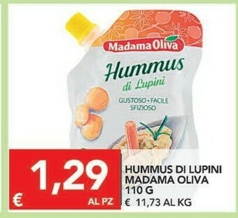 TuoDi Madama Oliva Hummus Di Lupini Gustoso- Facile Seizioso offerta