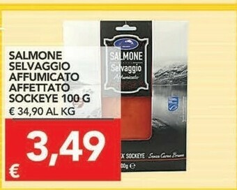 TuoDi Sockeye Salmone affumicato offerta