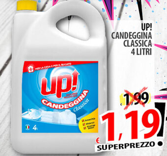 Il Genio Supermercato Up! Candeggina Classica 4 litri offerta
