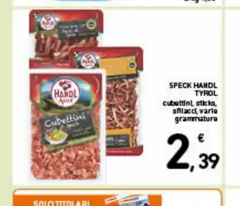 Spazio Conad Speck handl tyrol offerta