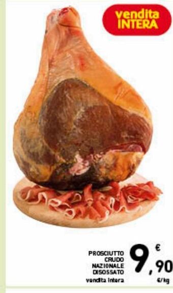 Spazio Conad Prosciutto crudo nazionale disossato offerta