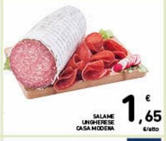 Spazio Conad Salame ungherese casa modena offerta