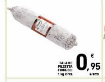 Spazio Conad Salame filzetta fiorucci offerta