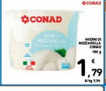 Spazio Conad Nodini di mozzarella conad offerta