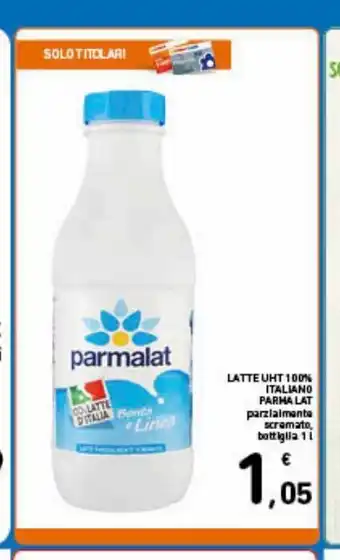 Spazio Conad Latte parzialmente scremato parmalat offerta
