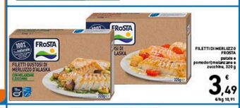 Spazio Conad Filetti di merluzzo frosta offerta
