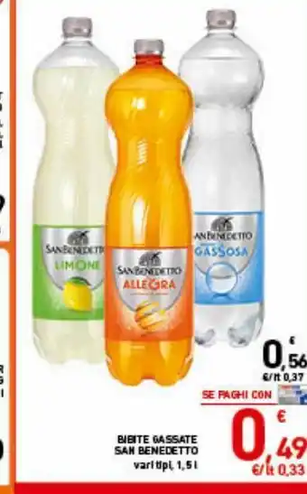 Spazio Conad Bitter gassate san benedetto offerta