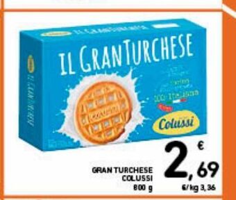 Spazio Conad Gran turchese colussi offerta