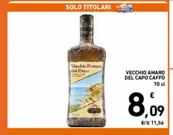 Spazio Conad Amaro vecchio amaro de capo caffo 70 cl offerta
