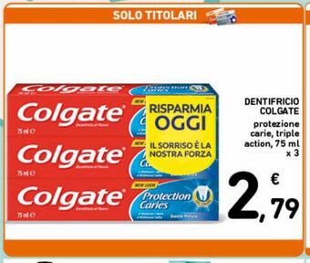 Spazio Conad Dentifricio colgate offerta