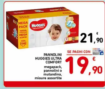 Spazio Conad Pannolini huggies ultra confot offerta
