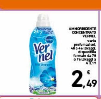 Spazio Conad Ammorbidente concentrato vernel offerta
