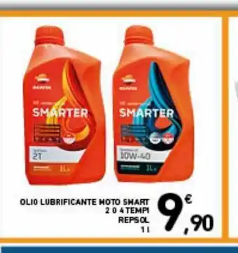 Spazio Conad Olio lubrificante moto smart 2 c 4 tempi repsol offerta