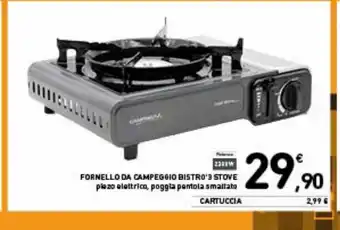 Spazio Conad Fornello da campeggio bistro 3 stove offerta