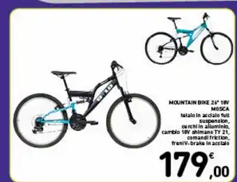 Spazio Conad Mountain bike mosca offerta