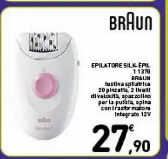 Spazio Conad Epilatore silkepil braun offerta