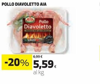 Coop Pollo diavoletto aia offerta