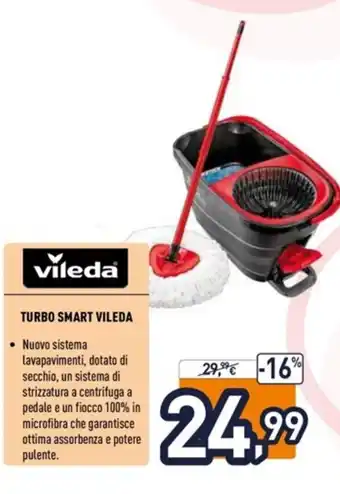 Unieuro Vileda Turbo Smart offerta