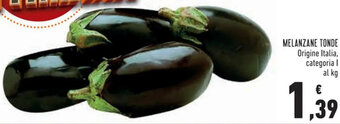 Conad Melanzane Tonde offerta