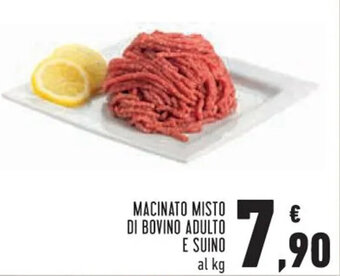 Conad Macinato Misto di Bovino Adulto e Suino offerta