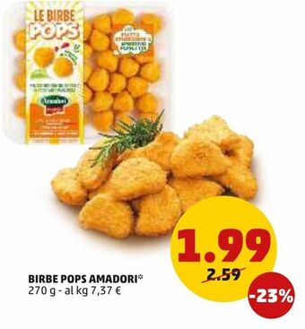 PENNY Birbe pops amadori offerta