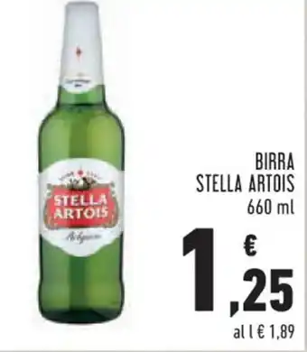 Conad Stella Artois Birra 660 ml offerta