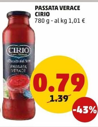 PENNY Passata verace cirio offerta