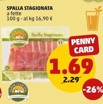 PENNY Spalla stagionata offerta